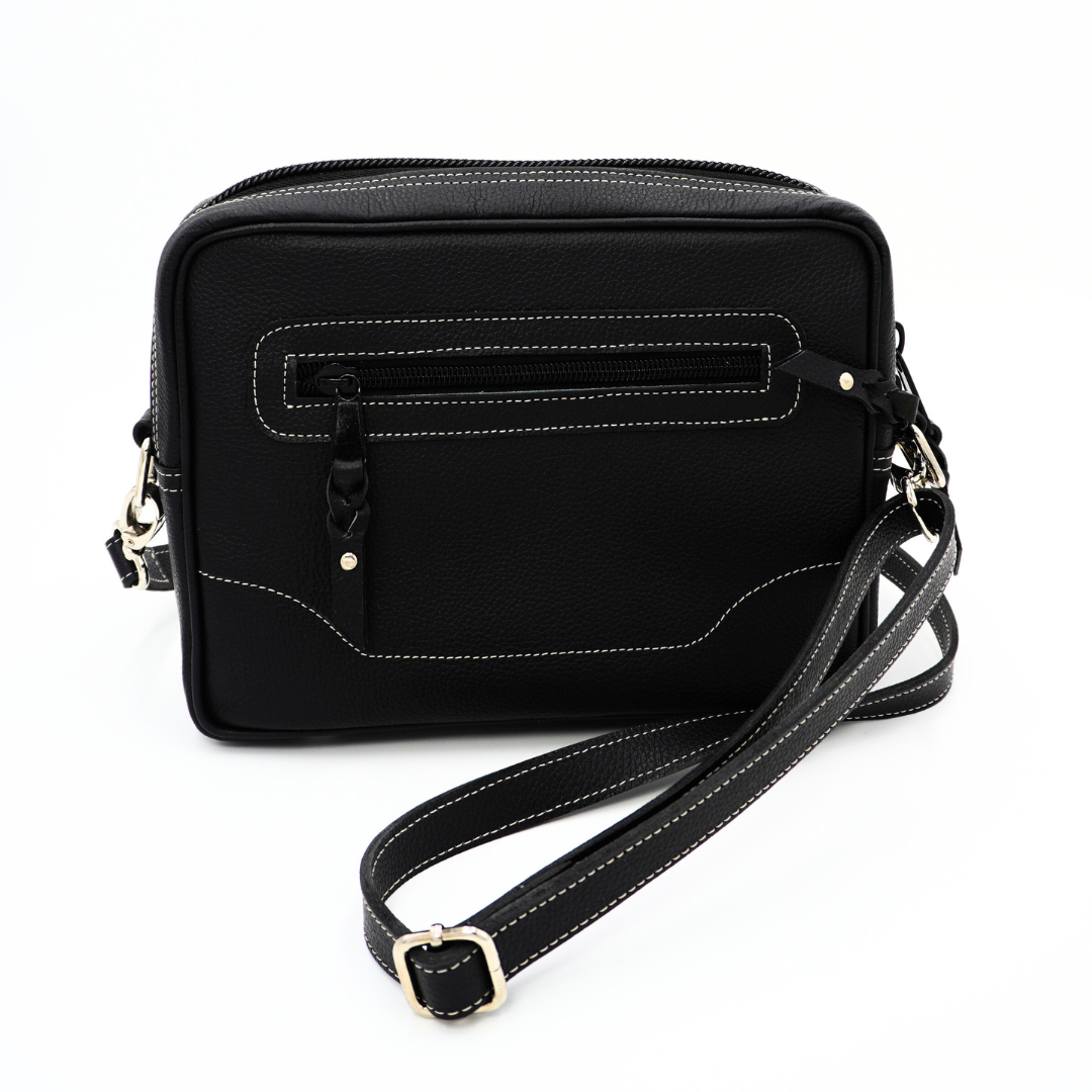 Maletín Crossbody Cuero Clásico
