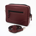 Maletín Crossbody Cuero Clásico