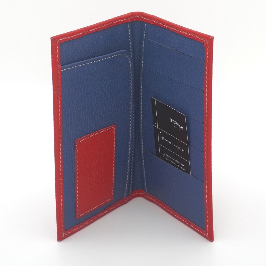 Pasaportera Clásico Cuero