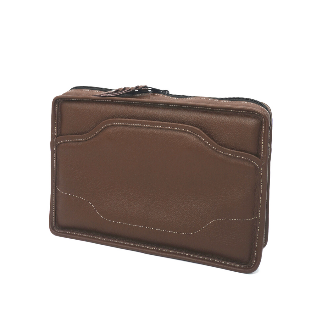 Porta Tablet clásico de cuero