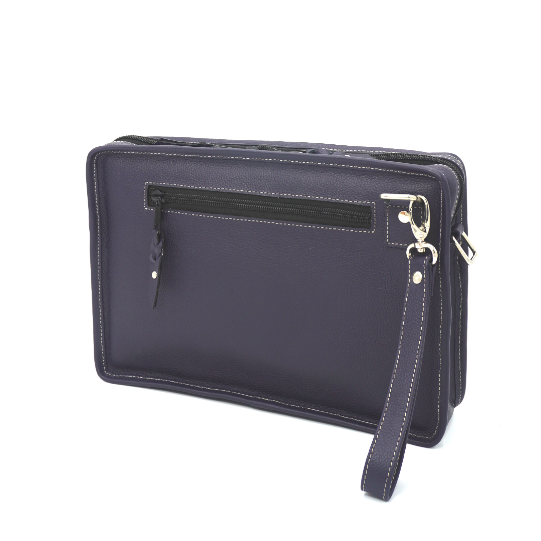 Porta Tablet clásico de cuero