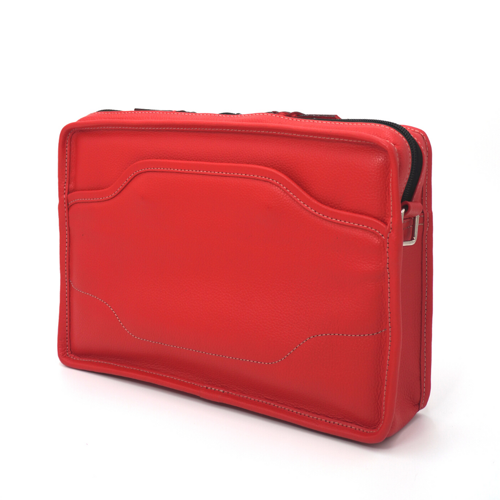 Porta Tablet clásico de cuero