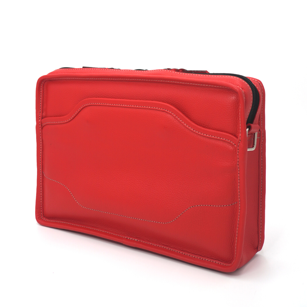 Porta Tablet clásico de cuero