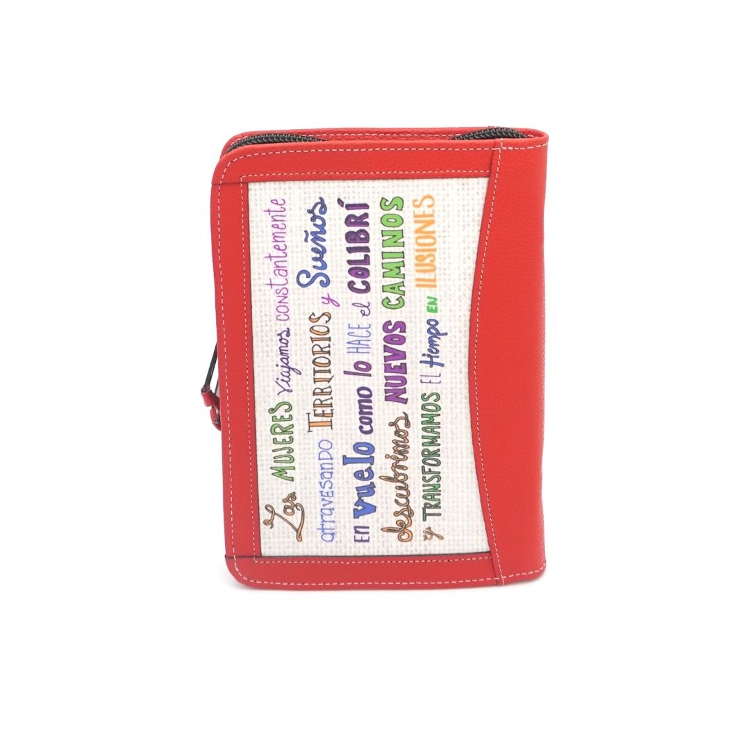 Porta agenda / libreta Vuelo de Colibri