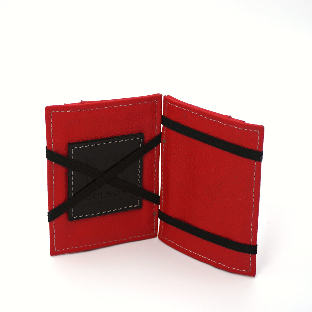 Tarjetero de Cuero Mágico