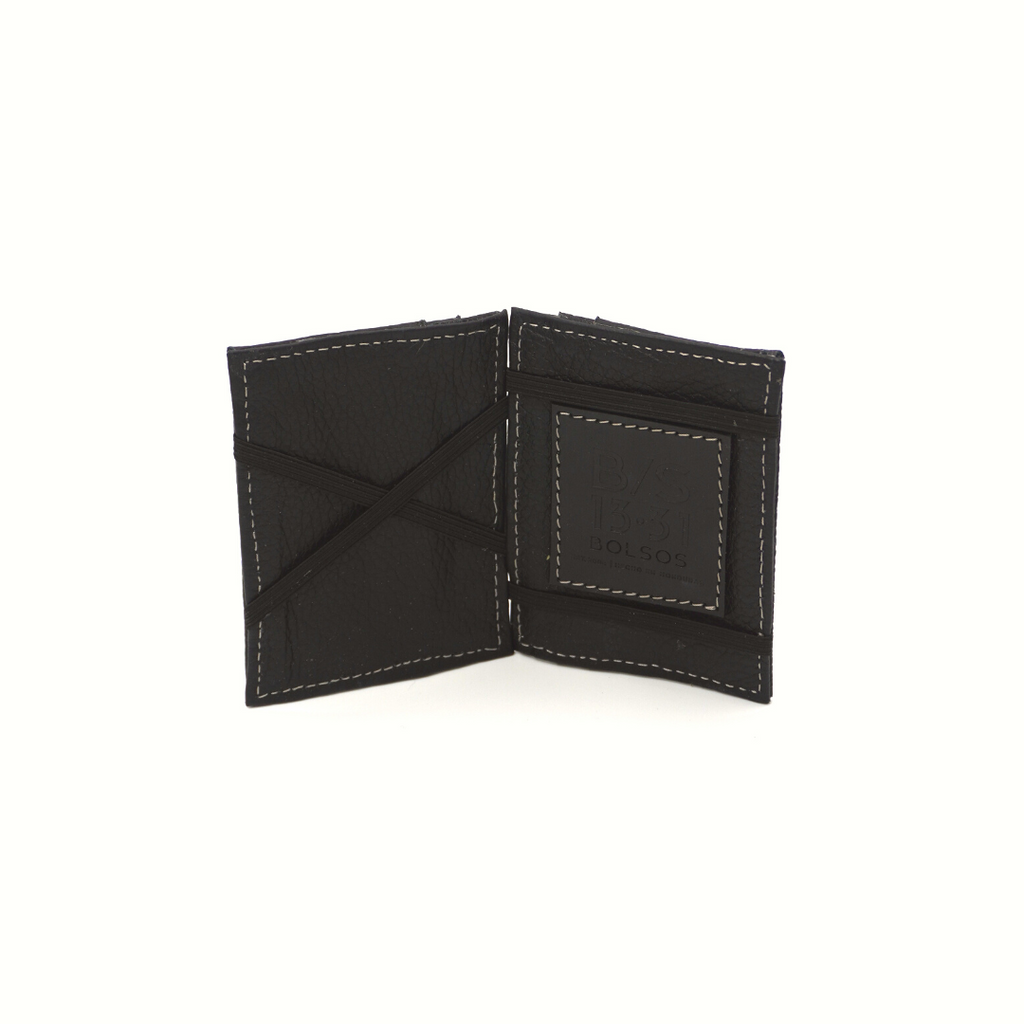 Tarjetero de Cuero Mágico