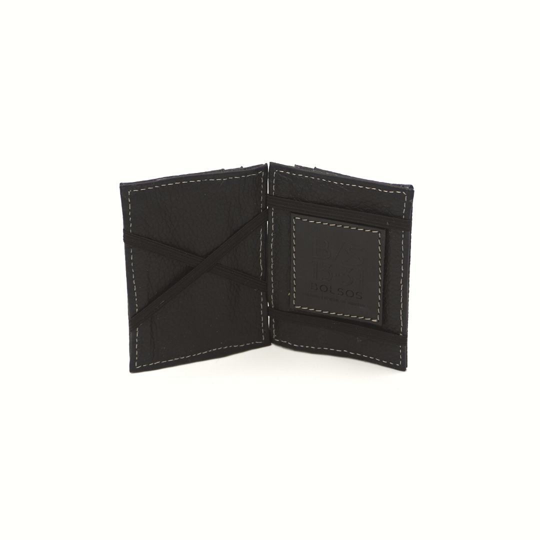 Tarjetero de Cuero Mágico